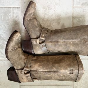 Womens 9M Dark Grey 13”Durango Harness Boot